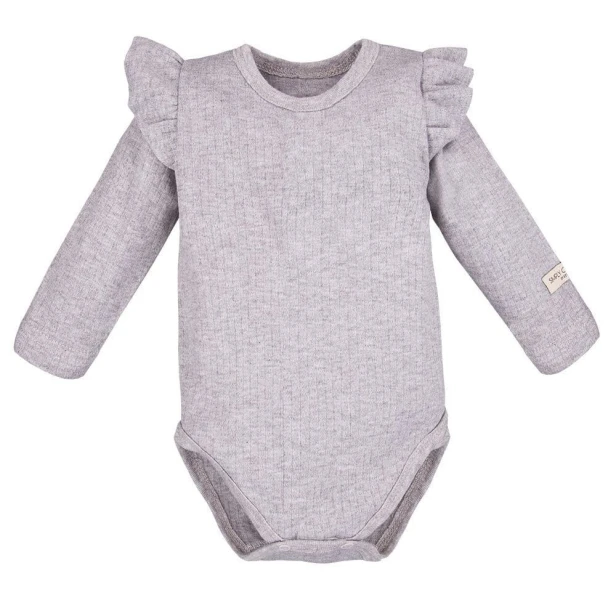 EWA BODY SIMPLY COMFY FALBANKI SZARY MELANŻ