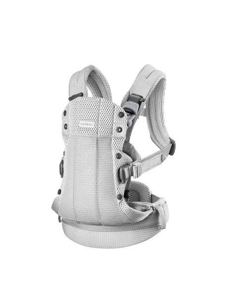 BABYBJORN HARMONY 3D Mesh - nosidełko Srebrne