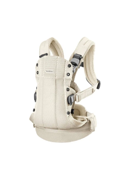 BABYBJORN HARMONY 3D Mesh - nosidełko Kremowe