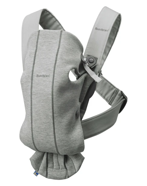 BABYBJORN MINI 3D Jersey - nosidełko Szare
