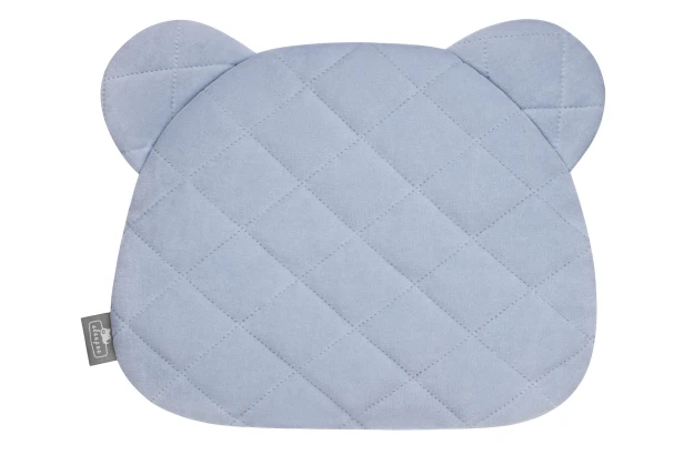 Misiowa Poduszka Royal Baby Miętowa Denim
