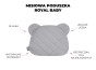 Misiowa Poduszka Royal Baby Miętowa Denim