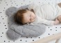 Misiowa Poduszka Royal Baby Miętowa Denim