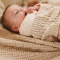 Baby ono Kocyk dzianinowy bawełniany Beżowy