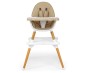 Krzesełko do karmienia 2w1 Malmo Beige