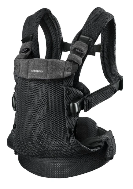 BABYBJORN HARMONY 3D Mesh - nosidełko Czarne 2