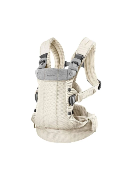 BABYBJORN HARMONY 3D Mesh - nosidełko Kremowe 2
