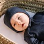 Eevi Czapka wiązana merino Granatowa 3