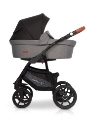 Wózek wielofunkcyjny 2w1 Riko Basic Plus Anthracite