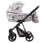 Bebetto Nitello Wózek  wielofunkcyjny 2w1 12/FLOWERS/CZM